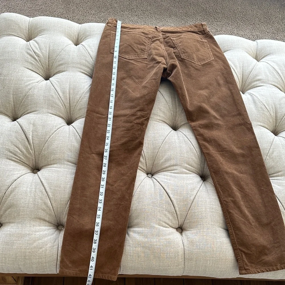 J. Crew Men's Corduroy Pants in Rich Brown